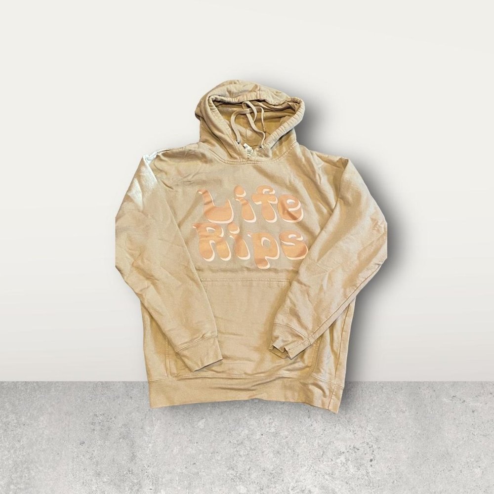 Super Clean Tan Hoodie With